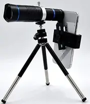Monocular, 20X Dual Focus Telescope, Metal Telescope, Telephoto Lens, Full Optical Lens External