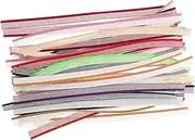 ROMISBABA Book Binding Headbands 48pcs Kit Bookbinding Materials Book Repair Tape DIY Bookbinding Press for Beginners