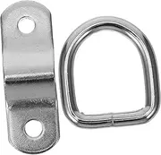 Truck Bed D-ring Anchor D-ring Fastening Tie down Versatile D-ring for Trailer Black