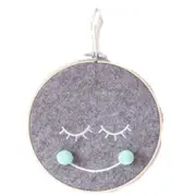 Felt Smiley Tent Pendant Wall Decoration Children Room Children Clothing Store Props, Size: Medium(Green Ball )