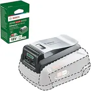 Bosch Universal USB 18V-45 Adapter for Versatile Charging, USB-C/USB-A Power Adapter/Power Bank, 18 V System