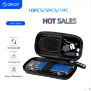 ORICO 10pcs M.2 Hard Disk Case EVA Portable SSD Storage Bag M.2 SSD Box