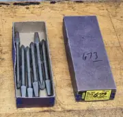 Vintage NOS Stanley No 263 Screw Driver Bits No 3 Phillips Point NEW Box Of 6