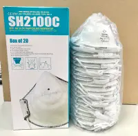 在飛比找Yahoo!奇摩拍賣優惠-【老毛柑仔店】SH2100C 活性碳微過濾口罩 20個/盒 