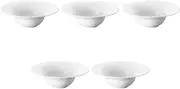 Set of 5 White Swing L [7.7 x 2.4 inches (19.5 x 6 cm) | Setomonohonpo