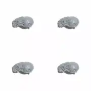 Genestealer SKULLS x 4 Tyranids Genestealers Cult 40K