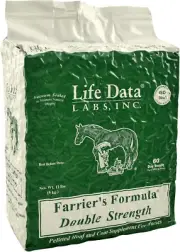 LIFE DATA LABS Farrier S Formula Horse 2X Strength Bag, 11 Lb.