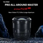 VILTROX 27mm F1.2 Pro APS-C Prime Lens Auto Focus For Fujifilm X-Mount Cameras