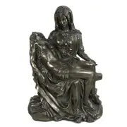 Pieta In Bronze Finish Statue