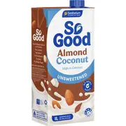 Sanitarium So Good Long Life Unsweetened Almond Coconut Milk 1l