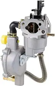 YaSao 42mm Carburetor Dual Fuel Gasoline Generator LPG Carburetor Compatible with 170F GX160 GX200 8HP 9HP 2KW-6.5KW Gasoline Generators