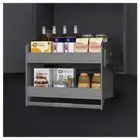 Nero Pull Down 2 Tier Wall Cabinet Unit for a 900mm Cupboard