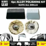 4PC Metal Polishing Aluminium KIt Cordless Polisher Mini Buffer Sander Tools