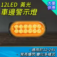 在飛比找momo購物網優惠-【冠和工程】迎賓燈 led燈珠 黃光 12~24V 剎車燈 