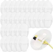 30 pcs Catheter Stabilization Device, extra large catheter leg bag leg strap support for Peg/G/J feeding tubes, breathable foam anchor hook and loop adhesive, catheter supplies