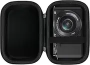Canboc Carrying Case for Sony Alpha ZV-E10/ ZV-E10L APS-C Interchangeable Lens Mirrorless Digital Camera, 4K Video Vlogging Camera Bag, Fit 16-50mm Lens, Black