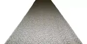 Runner rug 2'8" x 10'10" Woven Carpet Backing Latex Beautiful .