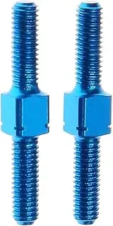STARTIST 2Pcs RC Car Turnbuckle Shaft,RC Accessory,Spare Parts Easy to Install Aluminum Alloy Replacement for 54248 Hobby Model Car