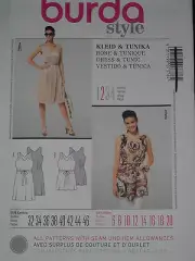Dress and Tunic Size 6-20 Burda 7376 Sewing Pattern *