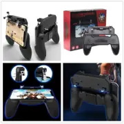W10 Mobile Phone Game Controller Gamepad Joystick Fire Trigger For PUBG Fortnite