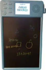 LCD Writing Tablet for Kids, 10.5'' Electronic Doodle Board Drawing Tablet-Blue