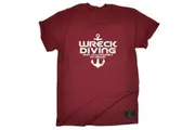 Ow Wreck Diving What Could Possibly Go Wrong - Mens Funny Novelty T-Shirt TShirt / T Shirt