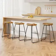 4 x Vintage Tractor Stool Bar Stools - 65cm