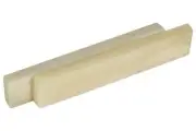 Bone Nut Blanks Unbleached - 2" x .4" x .14" - 2 pack