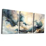 TTHYUEWS Canvas Wall Art For Living Room Modern Wall Decor For Bedroom Office