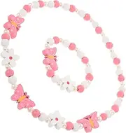 DEARMAMY 1 Set Bracelet Set Charm Bracelet Making Kit Charms Necklace Girl Products Making Kit Charm Kit Necklace for Young Girl Bracelets Wood