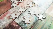 Puzzle Piece Charms Pendants Stamping Blank Autism Awareness Antiqued Silver 10p