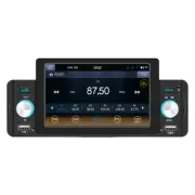 Bluetooth Car 1DIN Radio MP5 Player USB FM Mirror Link Carplay Android Auto (for: Fiat)