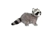 Aurora Adorable Flopsie Bandit Stuffed Animal - Playful Ease - Timeless Companions - Gray 12 Inches