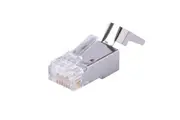 Dynamix RJ-45PTC6AS-20 Cat6A RJ45 Connector - 20pc STP - External Ground - Push