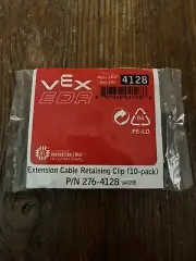 VEX 2 Or 3- Wire Extension Cable Retaining Clip 10 Pack 4128