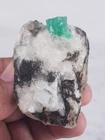 152-Gm Beautiful Natural Color Emerald Specimen From Swat Mine Pakistan