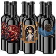12 Bottles MIXED Cabernet Sauvignon Shiraz 750ml SA Red Wine Constellation SCVIA