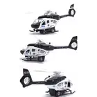 Realistic Police Helicopter Plane Pull Back Design LED Music Model Kids Toy