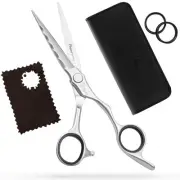 Professional Hair Scissors 6 Inch with Extremely Sharp Blades, VG10 Super Ste...