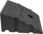 Speed ​​Reduction Slot Scooter Car Ramp Curb Sidewalk Threshold Ramps for Wheelchair Door Lifting Shed Ramp Truck Portable Ramps for Wheelchairs Dip Vehicle Pet Plastic Black