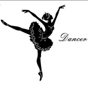 Dancer Wall Decal - AW9196
