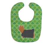 Yorkshire Terrier Yorkie Shamrocks Baby Bib BB6439BIB