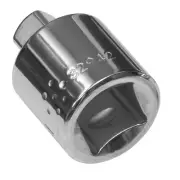 Sidchrome 3/4'' FEMALE 1/2'' MALE DRIVE ADAPTOR Polished Chrome Vanadium