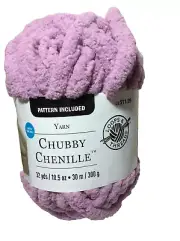 Loops & Threads Yarn Chubby Chenille Mauve