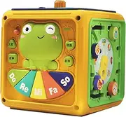 Activity Cube | Activity Center Shape Sorter Toy | Toddler Learning Toy Whack-a-Mole Games, Portable Musical Drum Shape Sorter for Girls Boys
