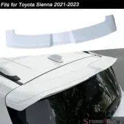 Fits For Sienna 2021 2022 2023 White Rear Spoiler Tail Trunk Lip Wing Bar