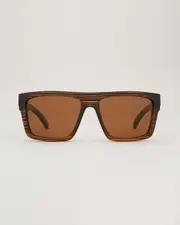 [Carve] Carve Men's Volley Sunglasses in Matte Brown Streak One Size Matte Brown Streak