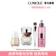 【CLINIQUE 倩碧】完美底妝彩妝師推薦組(神奇精華粉底液+勻淨光透蜜粉+時尚抗菌粉底刷+抗菌洗刷水)