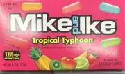 2 X Two Mike and Ike TROPICAL TYPHOON 5 Flavors Candy Theater Boxes 9.5 Oz