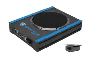 Rockville USS10 10" 800w Slim Under-Seat Active Powered Car/Truck Subwoofer S...